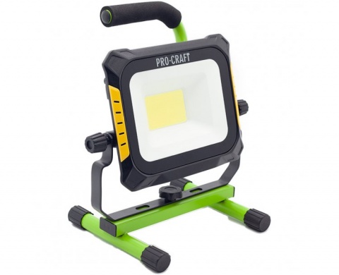 LED svítilna (reflektor) aku/220V Procraft LP20 bez akumulátoru a nabíječky | LP20